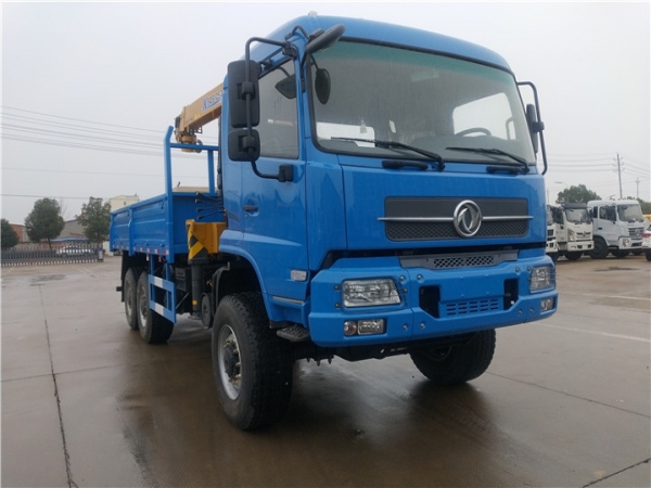 出口六驅隨車吊/隨車起重運輸車