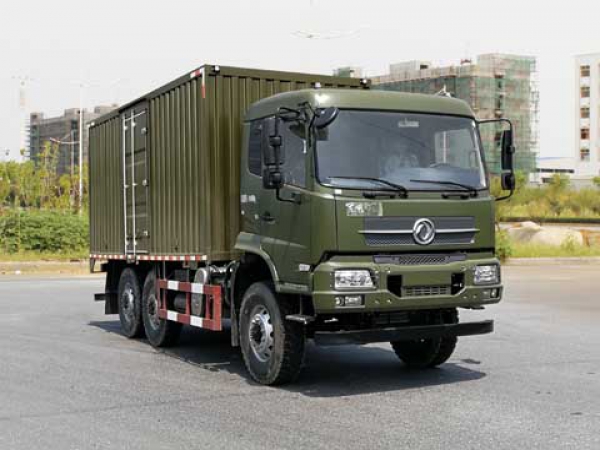 國六-六驅越野廂式運輸車